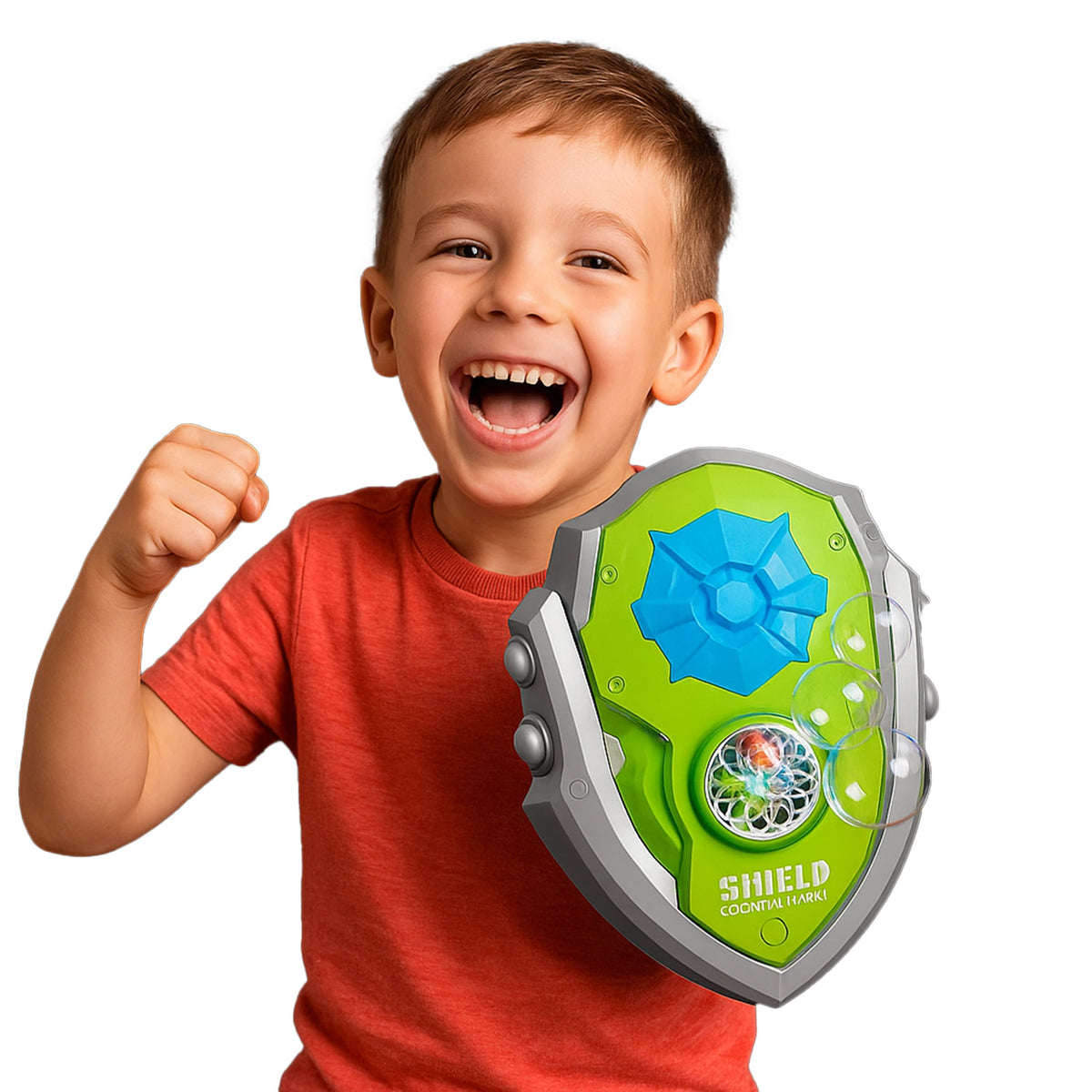 LED Bubble Blaster Shield with Assorted Colors