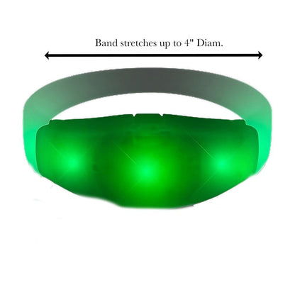 Rubber Frosted Green Bracelet