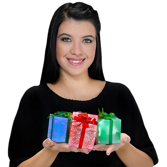 Slow Color Changing 2.7 Inch Mini Gift Box