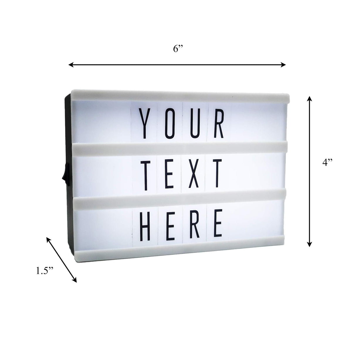 LED Mini Cinema Marquee Lightbox Case of 48