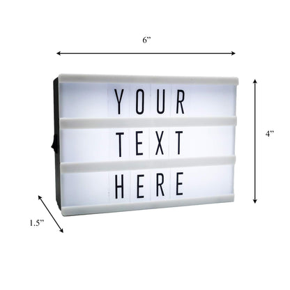 LED Mini Cinema Marquee Lightbox Case of 48
