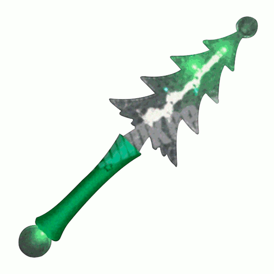 LED Sparkling Crystal Holiday Tree Light Up Wand