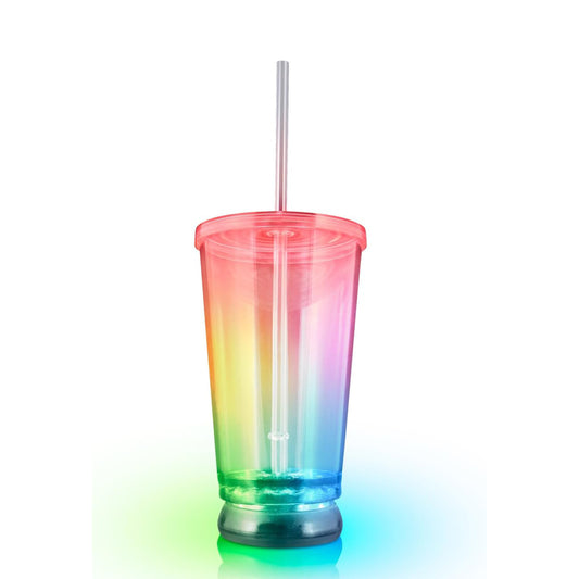 LED Single Wall To Go Tumbler Multicolored