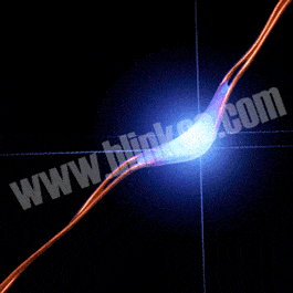 LED Wire String Lights Blue 76 Inch