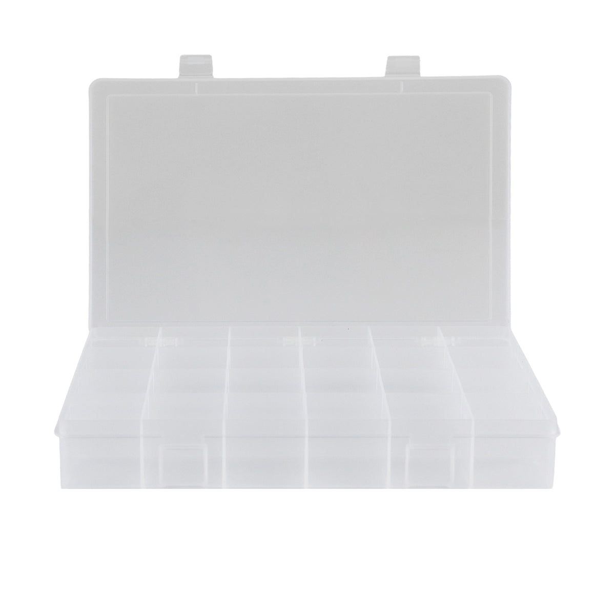 Large Plastic Compartment Box, 24 Openings