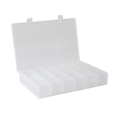 Large Plastic Compartment Box, 24 Openings