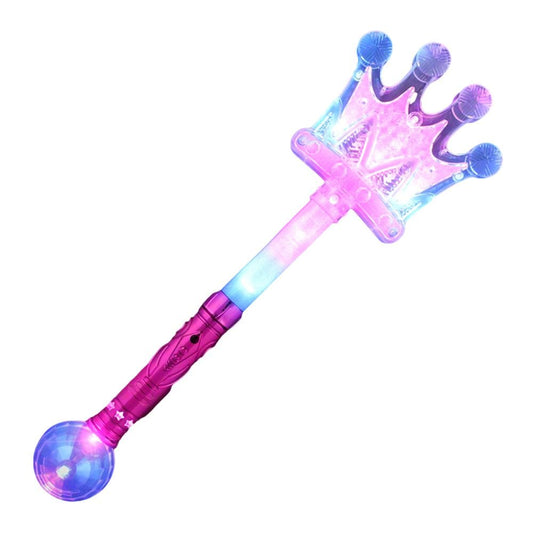 Light Up Crystal Crown Prism Wand