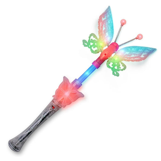 Transparent LED Butterfly Wand