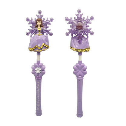 Light Up Princess Fairy Snowflakes Wand