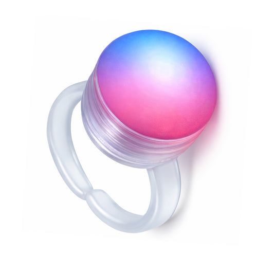 Electronic Mood Ring Flashing Body Light Aurora Ring