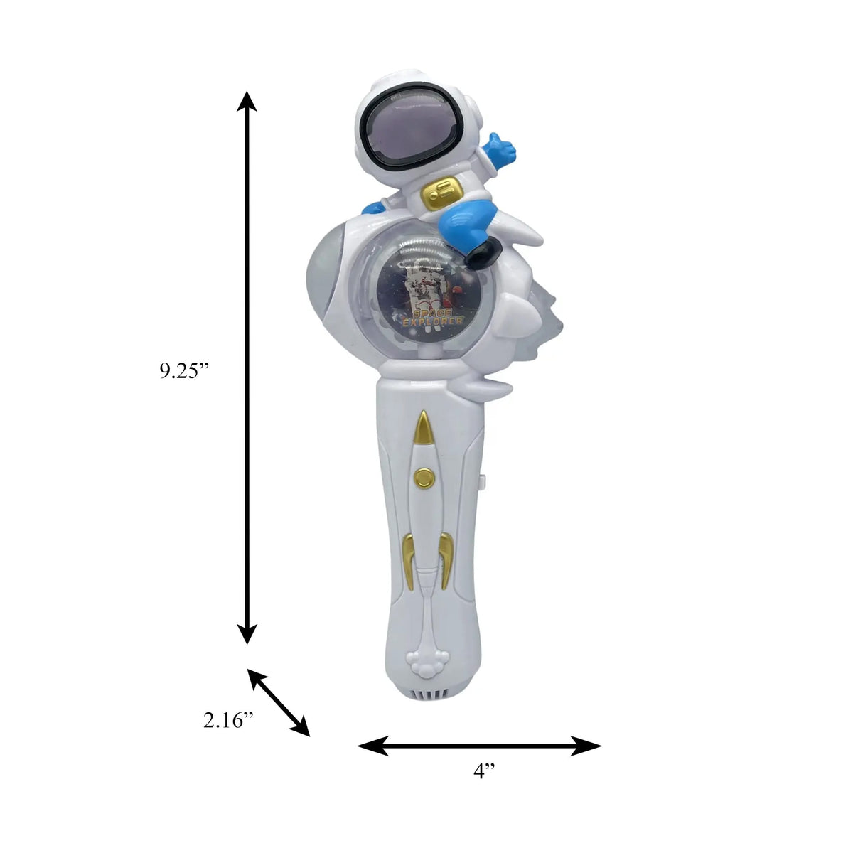 Light Up Space Walker Astronaut Cosmic Spinning Wand