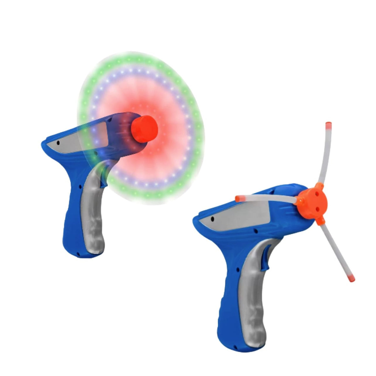 LED Spinning Pinwheel Space Blaster Toy Gun