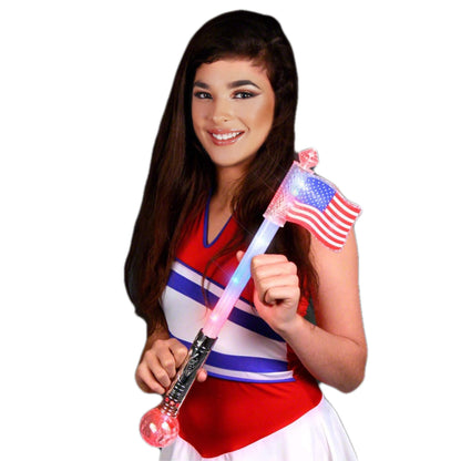 LED USA Flag Wand