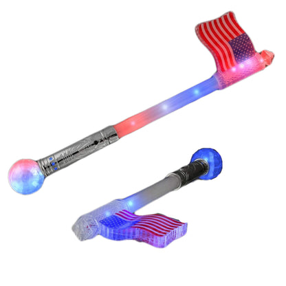LED USA Flag Wand