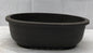 Brown Mica Bonsai Pot - Oval  15.25" x 11.5" x 4.5"OD 13.75" x 10.0" x 3 7/8" ID