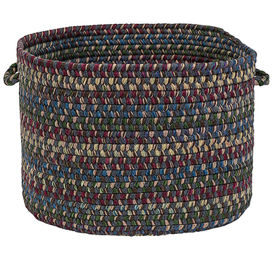 Charcoal Colonial Mills Midnight Baskets Braided Baskets Made in the USA