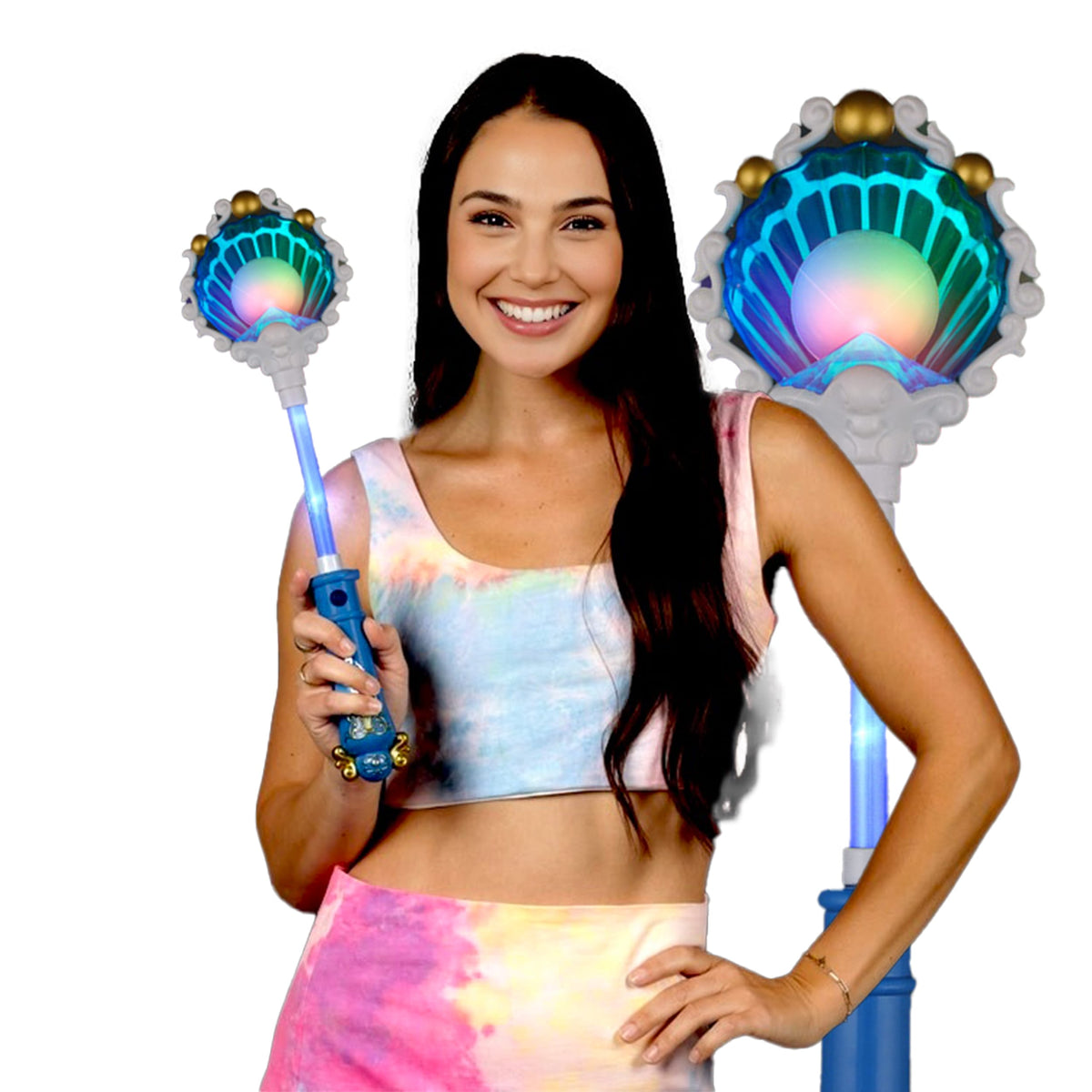 Magical Seashell Light Up Wand with Pearl Glow