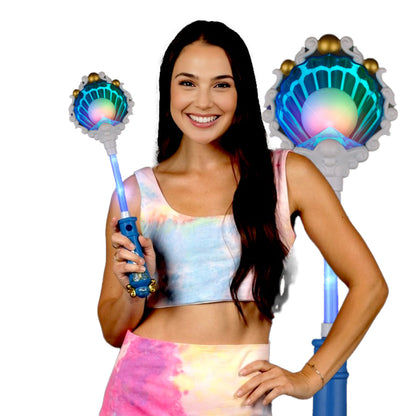 Magical Seashell Light Up Wand with Pearl Glow