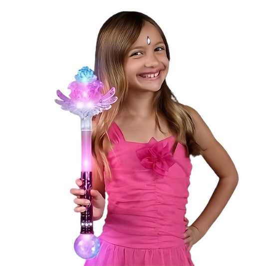 Magical Fairy Princess Winged Heart Wand