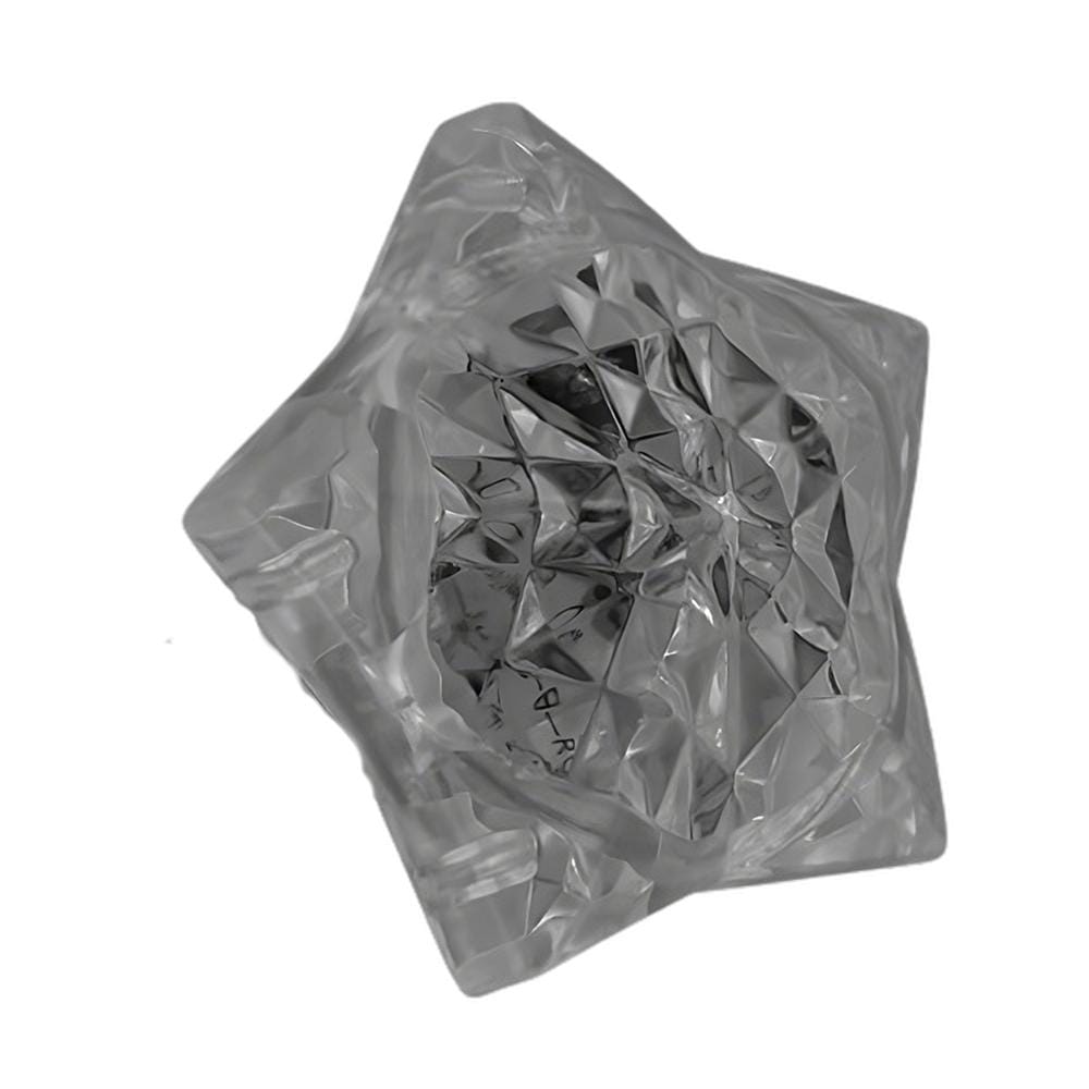 Aurora Huge Crystal Star Prism Gem Rings RGB
