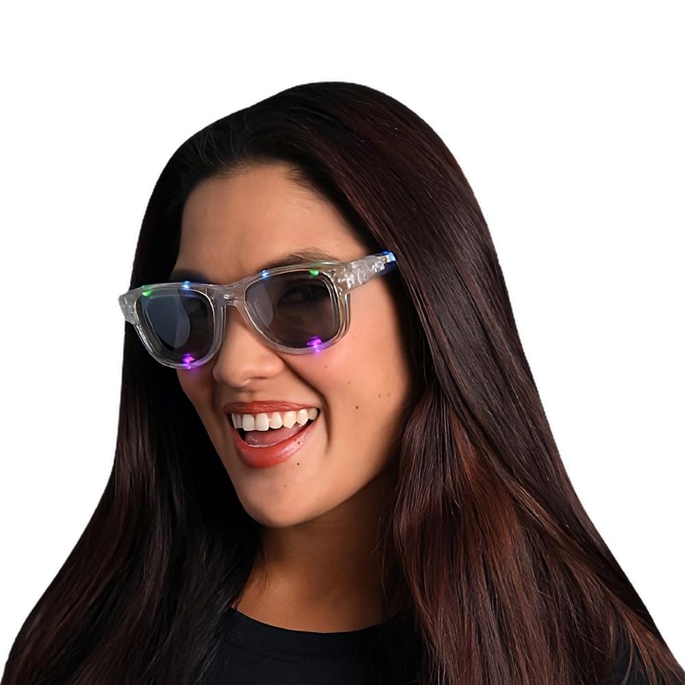 Multicolor LED Nerd Glasses