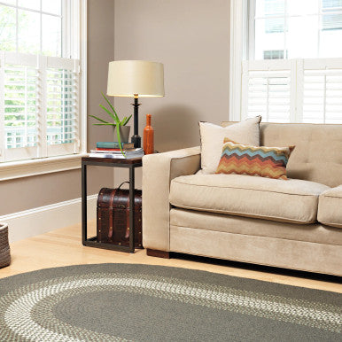 North Ridge Oval Rugs Braided Rugs Made in the USA by Colonial Mills