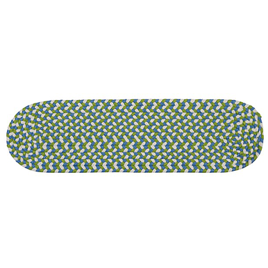 Lime Spin Colonial Mills Carousel Stair Treads Braided Stair Treads Made in the USA