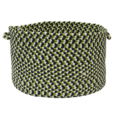Neon Navy Colonial Mills Carousel Baskets Braided Baskets Made in the USA