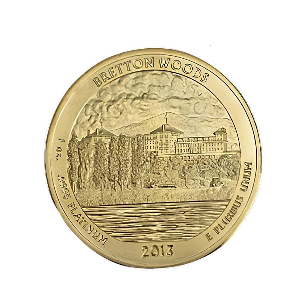 One Trillion Dollar Statue of Liberty Tribute Gold Plated Coin