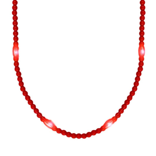 Opaque Round Still Light No Flash Red Beads