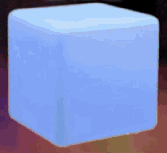 Premium 16 Inch LED Cube Light Chair Stool Table Furniture