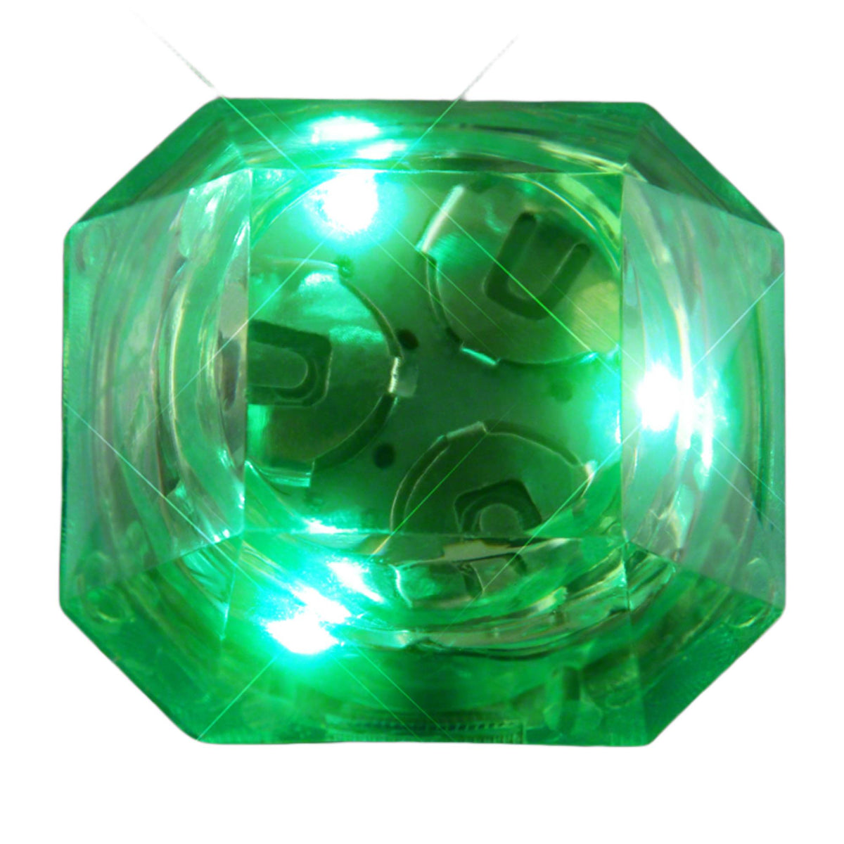 Huge Gem Flashing Rings Pack of 24