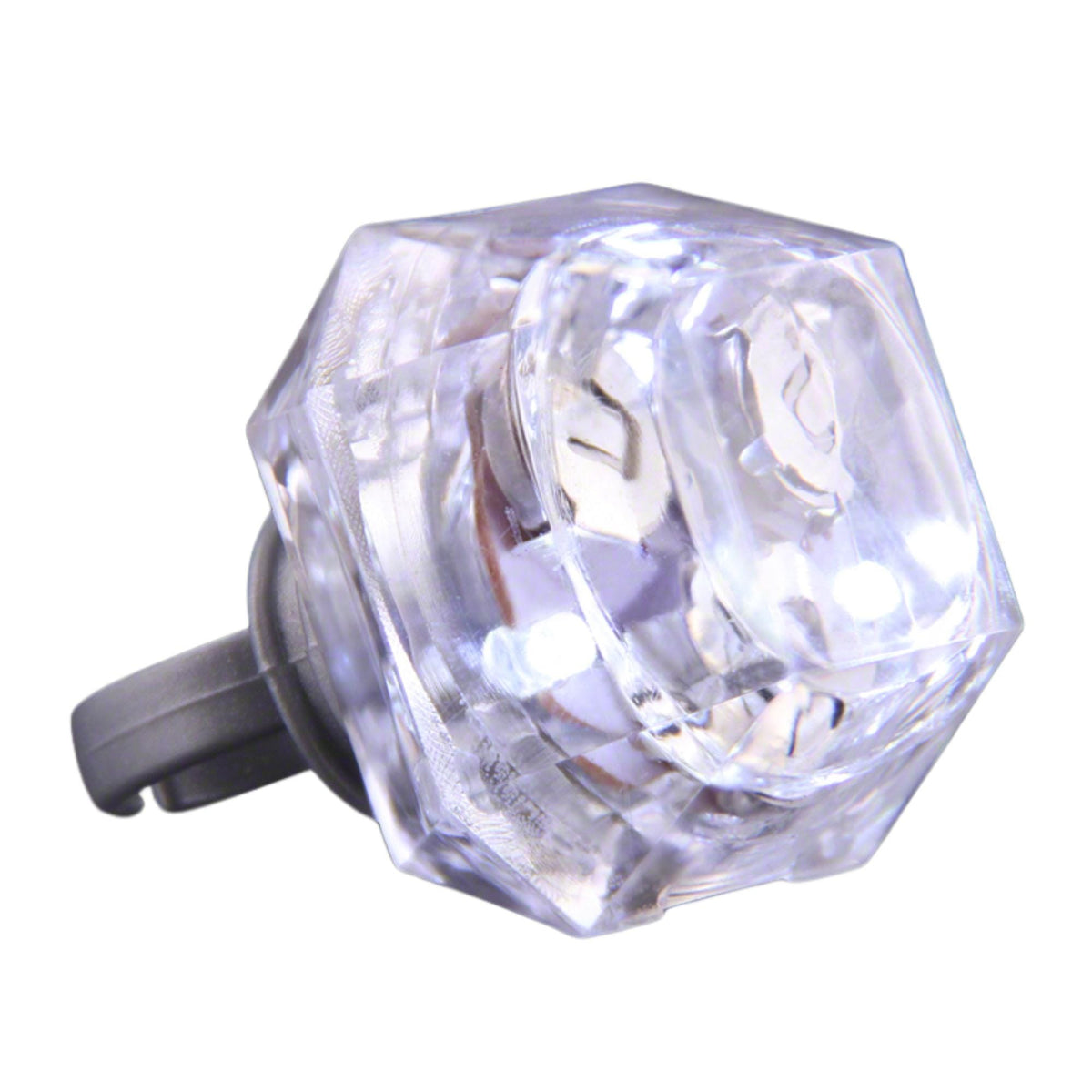 Huge Gem Flashing Rings Pack of 24