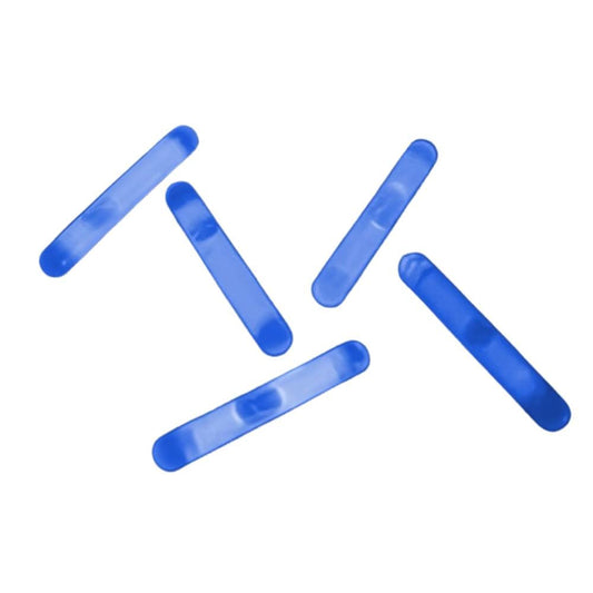 Glow Golf Ball Refill Sticks Blue 50 Pack 1.5 Inch x 6 mm