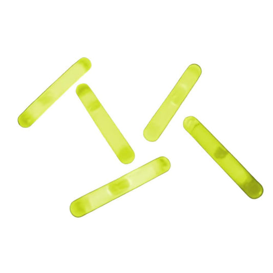 Glow Golf Ball Refill Sticks Yellow 50 Pack 1.5 Inch x 6 mm
