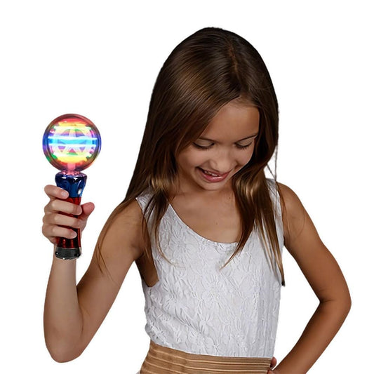 Supersphere Magic Ball Wand with Spinning Lights