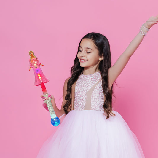 Princess Aurora Light Up Wand with Prism Ball