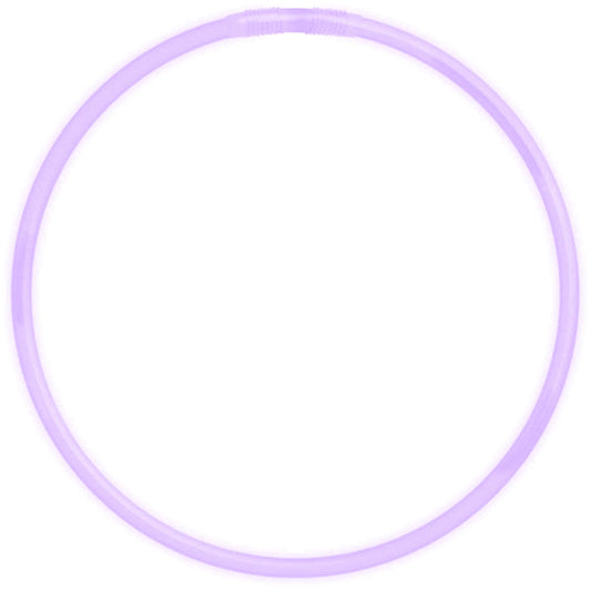 Glow Necklace Purple Tube of 25