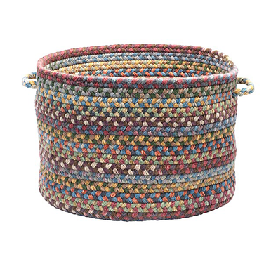 Classic Multi Colonial Mills Rustica Baskets Braided Baskets Made in the USA