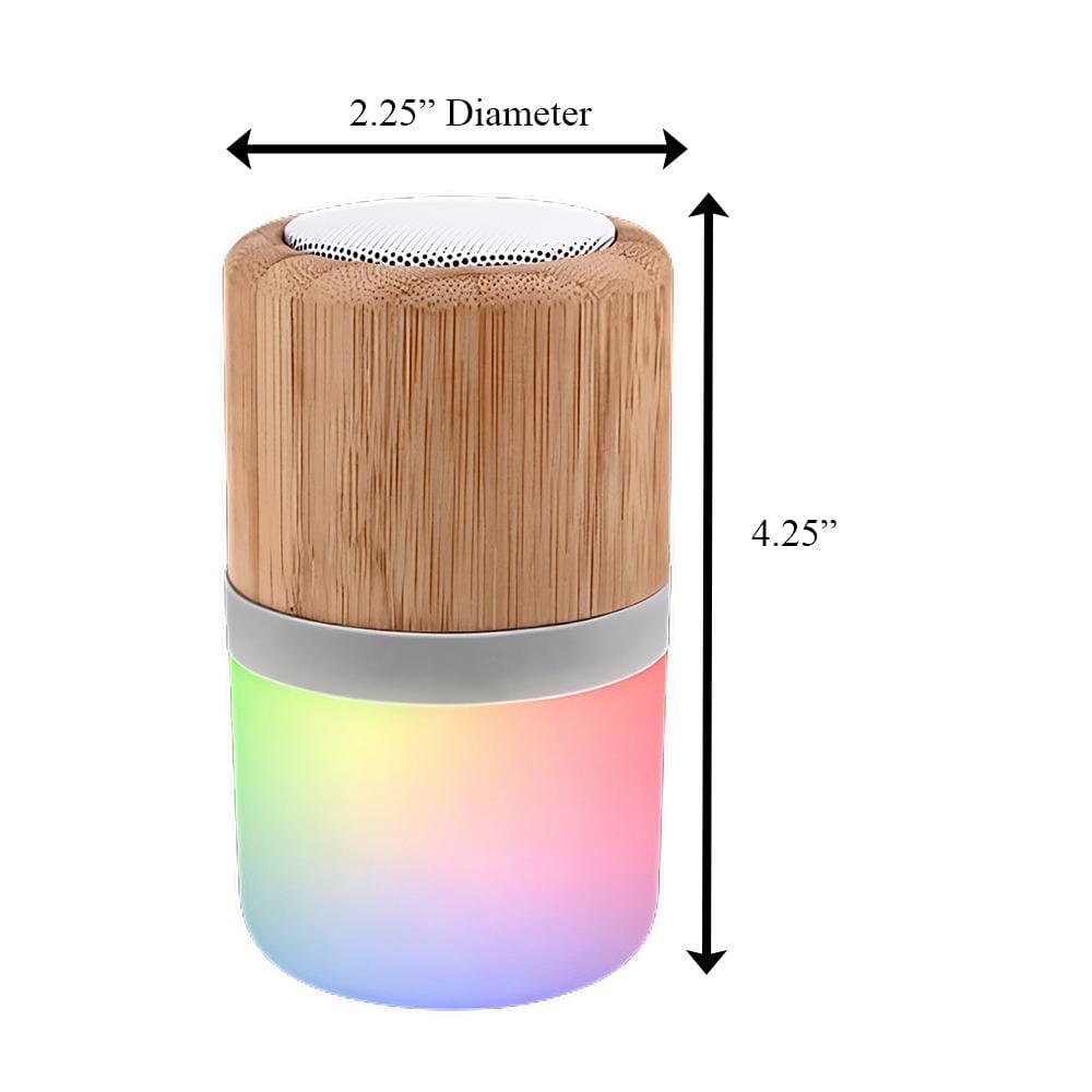USB Rechargeable Light Up Color Changing Multicolor Bluetooth Speaker