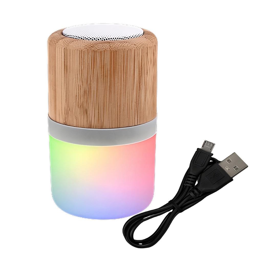 USB Rechargeable Light Up Color Changing Multicolor Bluetooth Speaker