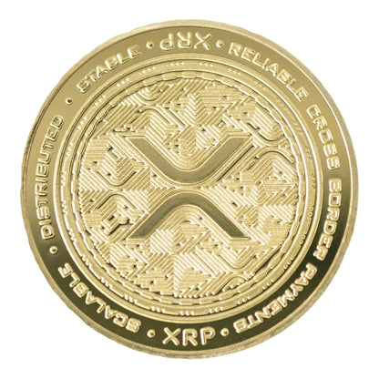 Ripple Royalty Edition XRP Collector Gold Plated Coin