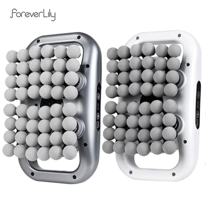48-Heads Body Massage Gun High-Frequency Vibration Fascia Gun Back Waist Thigh Massager Neck Shoulder Massager Muscle masajeador