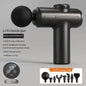 23800RPM Massage Gun, 8.5mm Deep Tissue Percussion Fascia Gun, 4 Heads Electric Muscle Massager for Full Body Relaxation