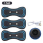 Electric Neck Massager EMS Muscle Massage Stimulator Low Frequency Instrument Back Cervical Calf Patches Pain Joints Mini Device