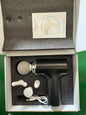 Portable Massage Gun with 4 Interchangeable Heads & LED Display - Full Body Percussion Massager for Deep Muscle Relaxation