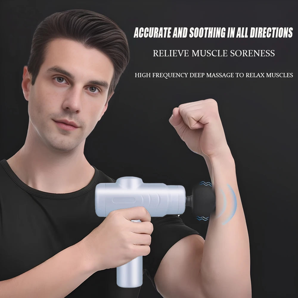 Fascia gun electric frequency conversion impact massage gun deep massage body neck hands legs male specific training relaxation