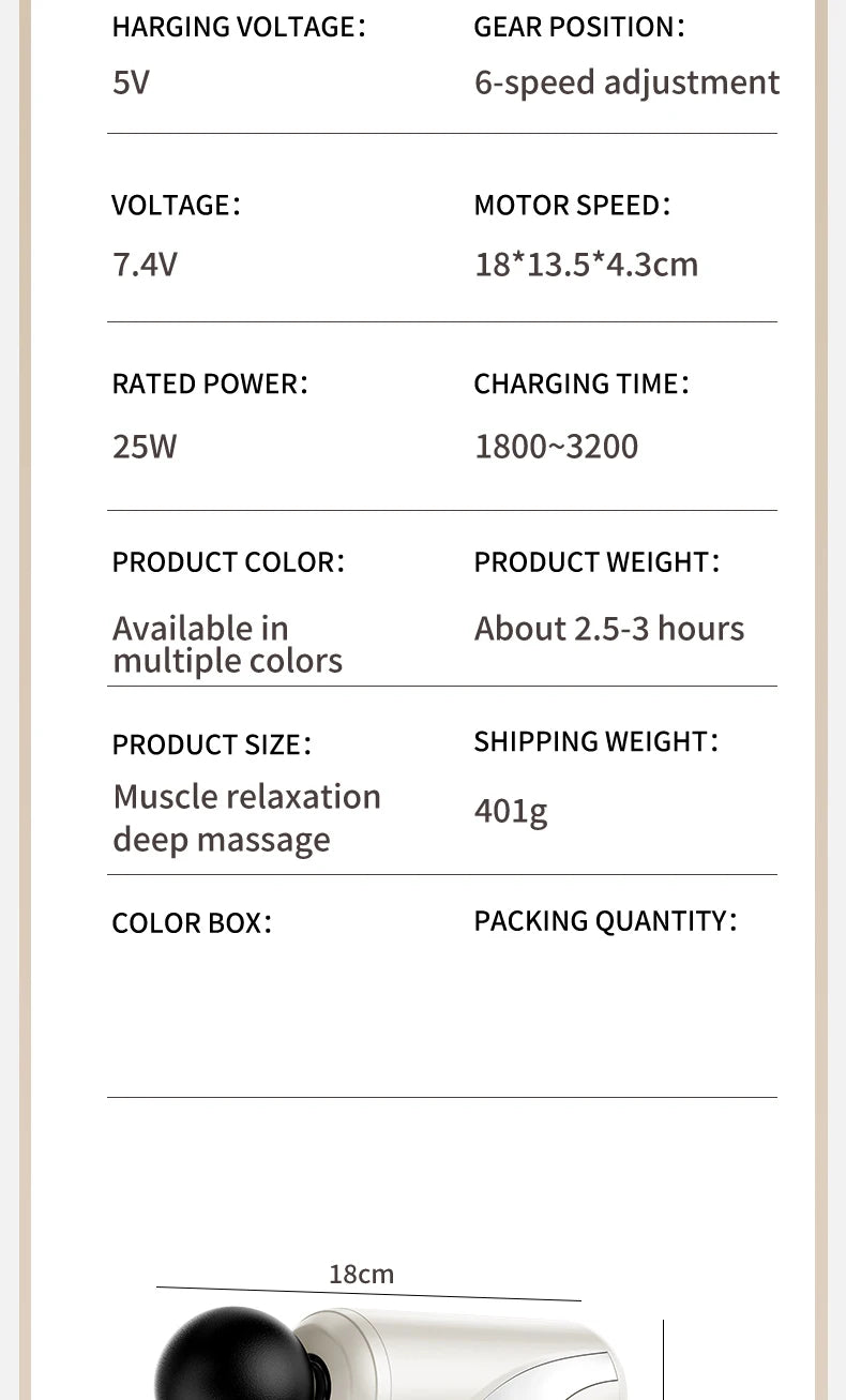 10 head fascia gun electric vibration massage gun for relaxing the body and massaging handheld impact massager