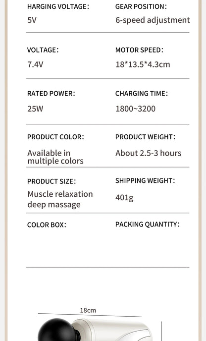 10 head fascia gun electric vibration massage gun for relaxing the body and massaging handheld impact massager