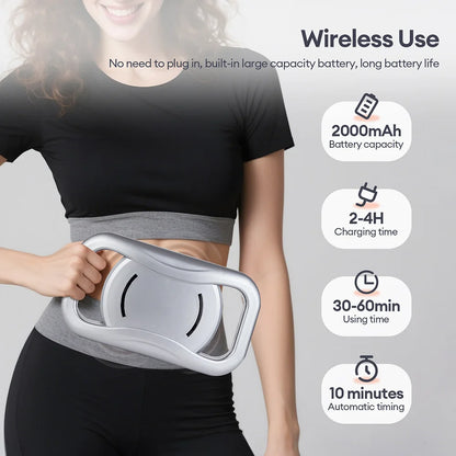 48-Heads Body Massage Gun High-Frequency Vibration Fascia Gun Back Waist Thigh Massager Neck Shoulder Massager Muscle masajeador